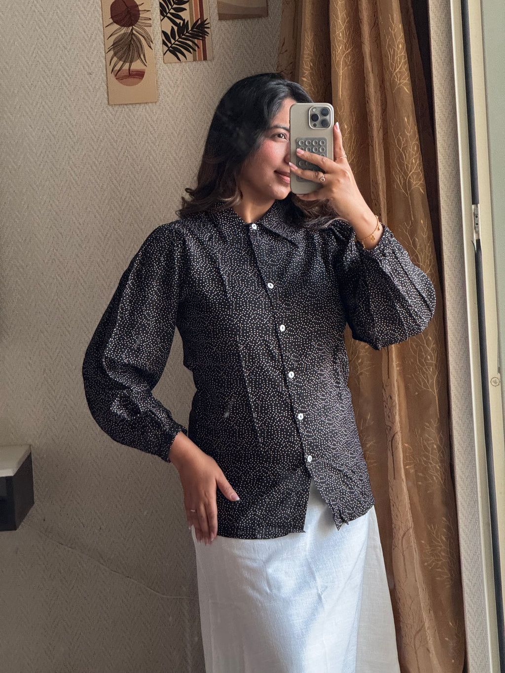 Classic Mini Polka Dot Shirt